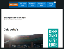 Tablet Screenshot of lexinthecircle.com